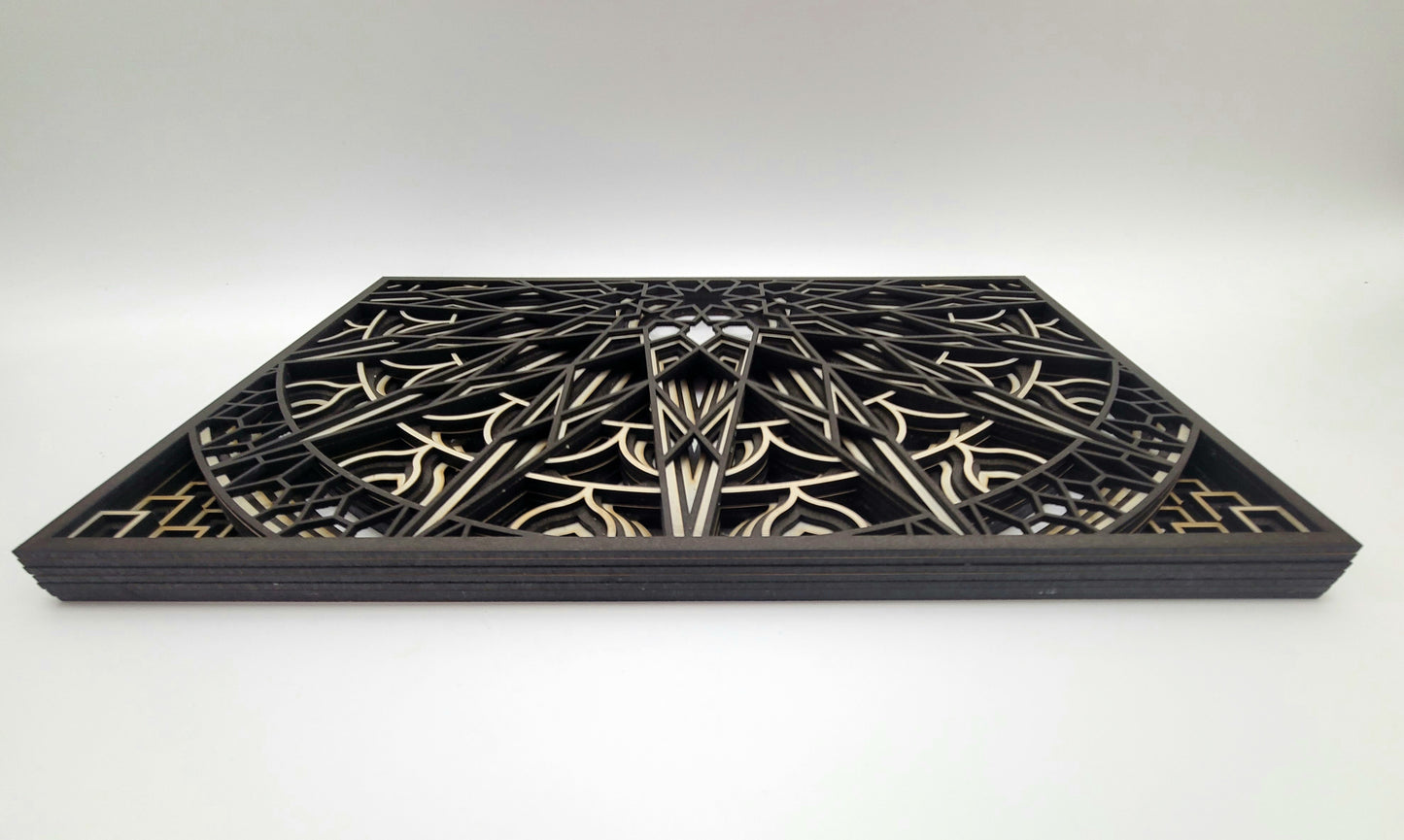 7 Layer Mandala Decor