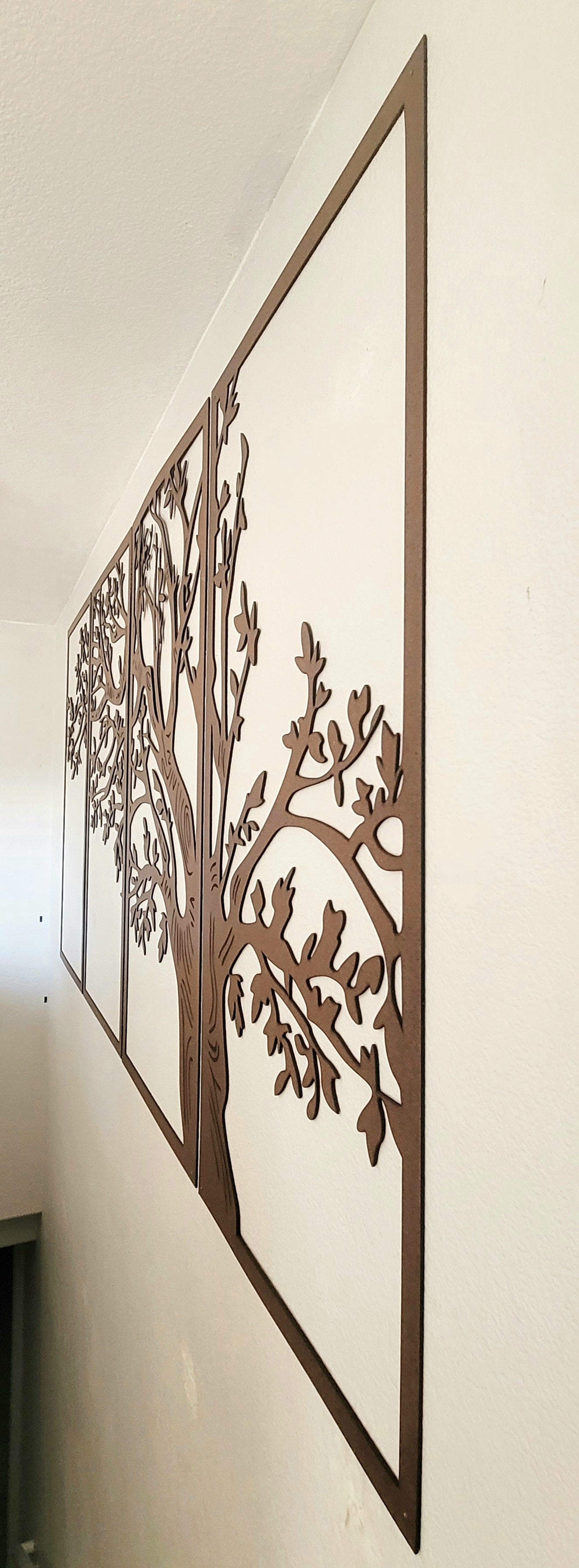 4 Panel Tree Wall Art