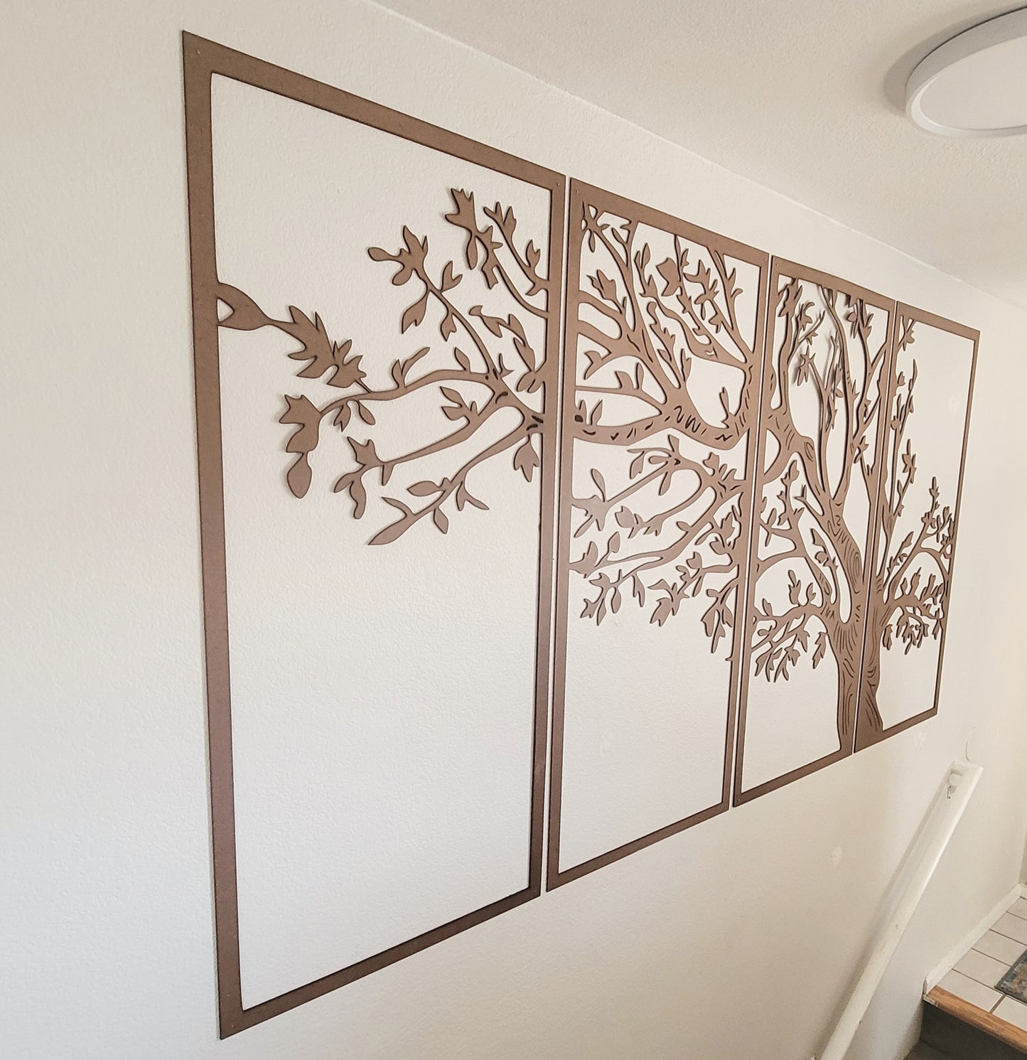 4 Panel Tree Wall Art