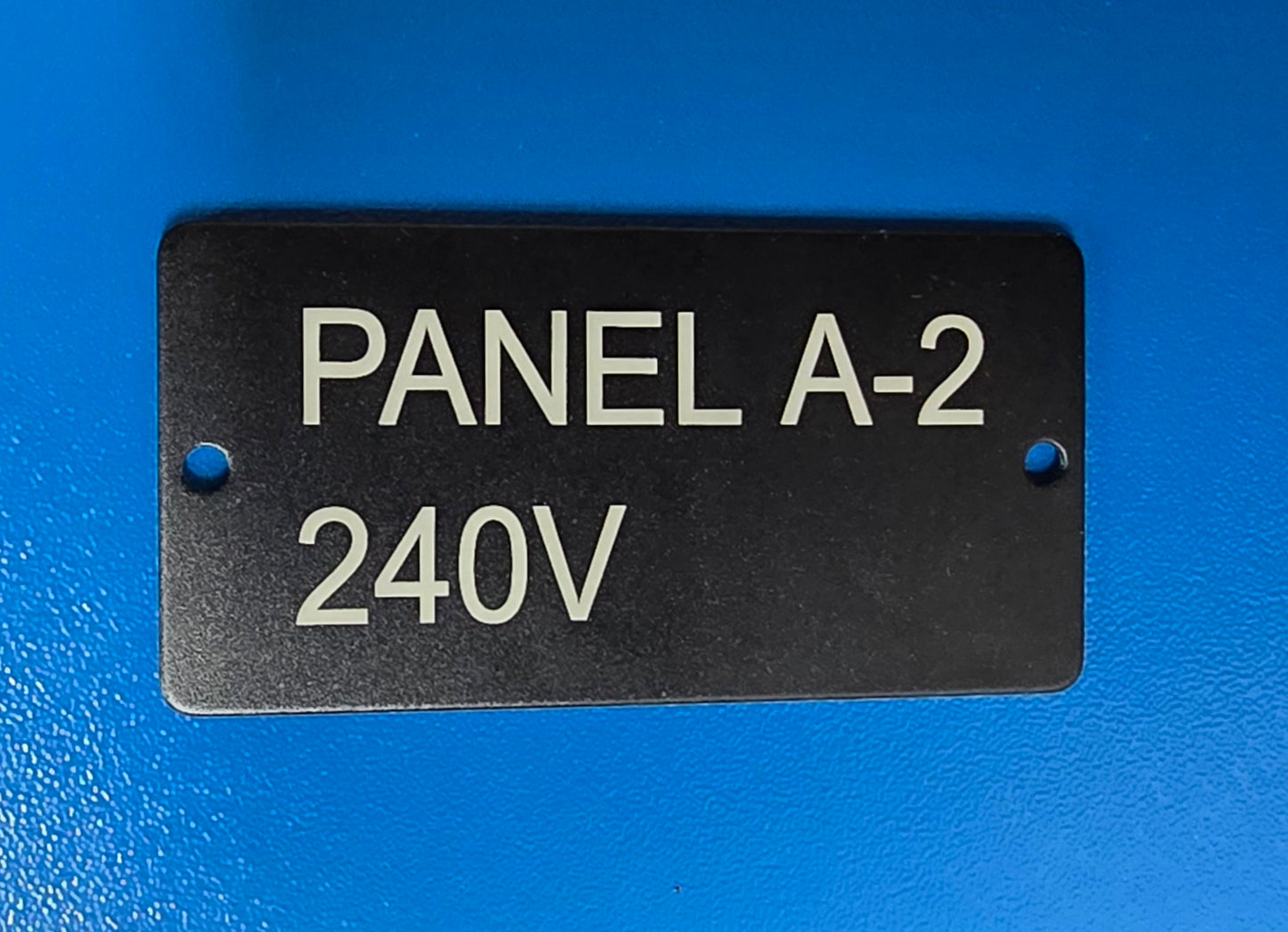 Custom Engraved Aluminum Tags. 1.5 x 3 inch
