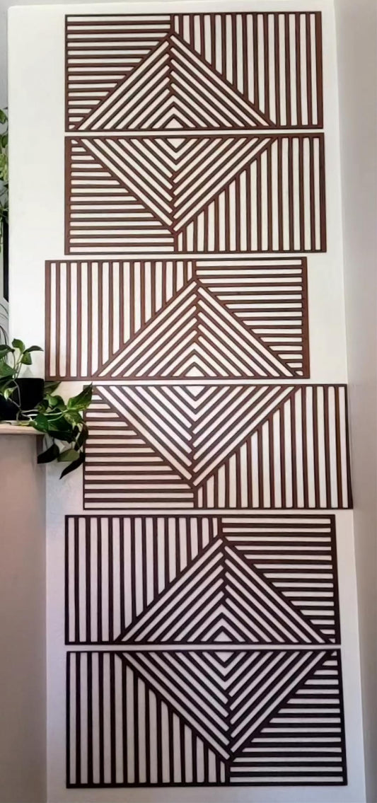 Geometric Panel Art