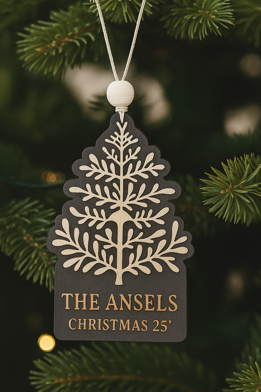 Personalized Tree Ornament