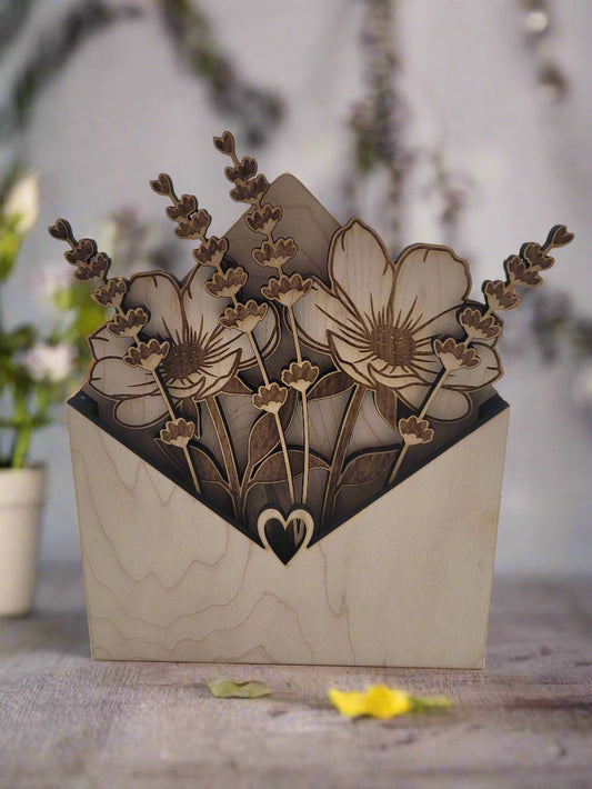 4 Layer Flower Envelope