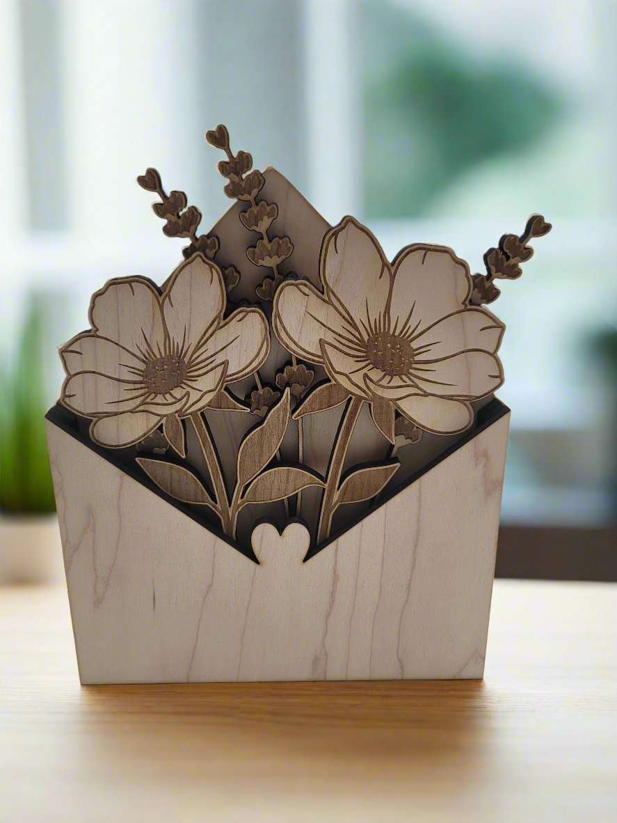 4 Layer Flower Envelope