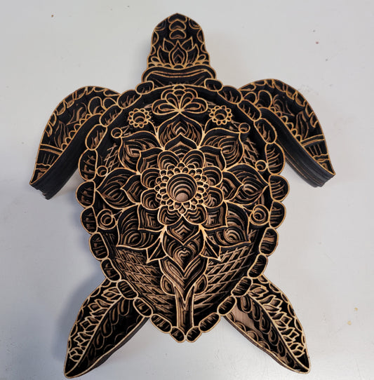 6 Layer Sea Turtle