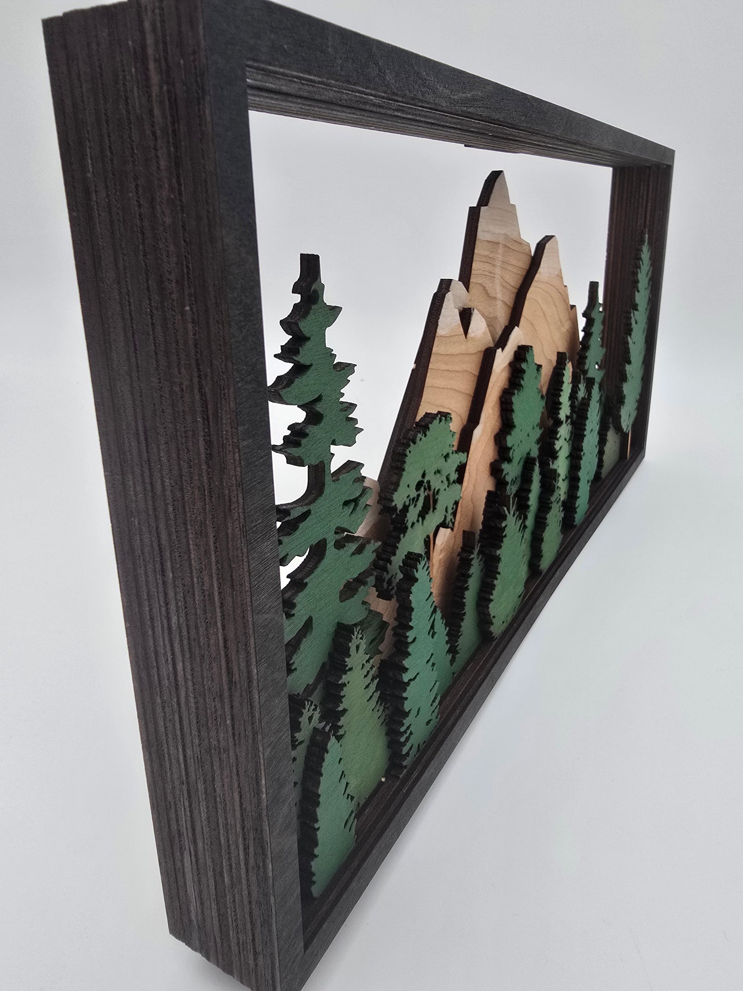 Layered Mountains